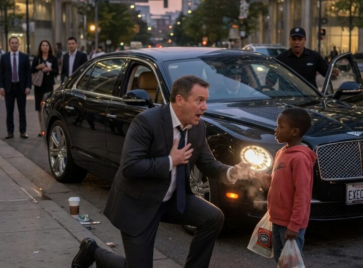 A CEO Was About to Step Into His Bentley—Until a Child’s One Word Changed Everything.