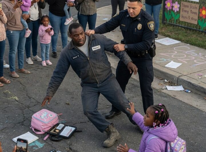 A Cop Humiliated a Black Dad in Front of the School—But His Daughter’s Words Left the Crowd Speechless