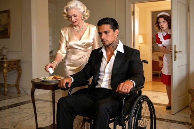 She only pretended to care – but she paralyzed the mafia boss.
