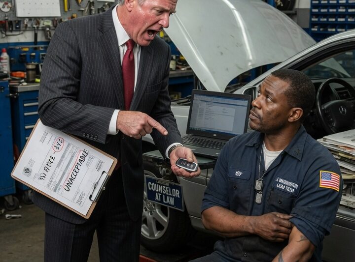 Rich Attorney Humiliates a Black Mechanic, Not Knowing He Was an Air Force Intelligence Officer