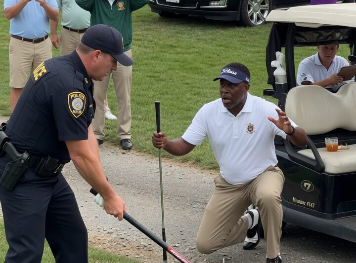 Cop Destroys Black Man’s Golf Clubs at Country Club—Then the Mayor Pulls Up