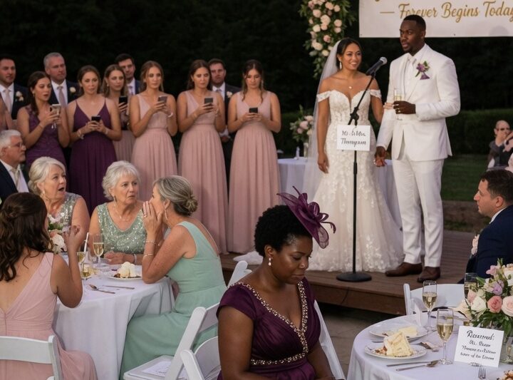 Who was this Black woman that no one dared approach? The groom’s shocking revelation during the banquet.