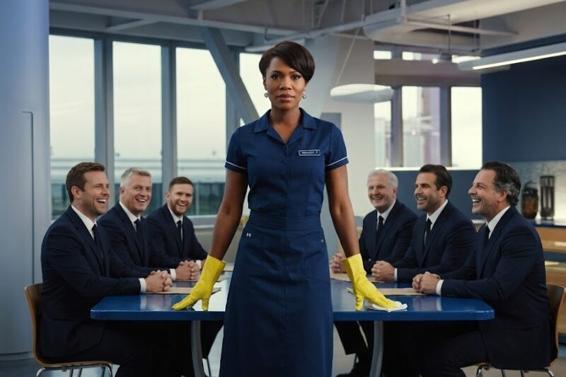They Mocked the Cleaning Lady—Until She Fired the CEO Right in the Boardroom