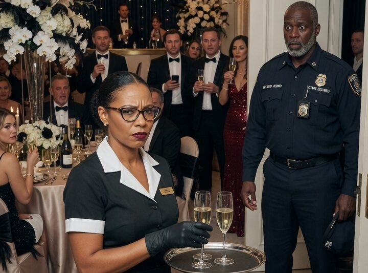 Captain Cuffs Black Waitress for a “Look”—Then Her Billionaire Father Walks In.