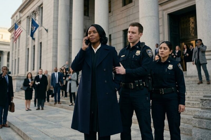 Cops Detain Black Judge Outside Courthouse—One Call Ends Their Careers Instantly