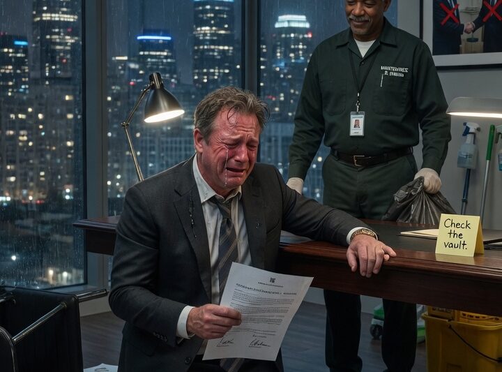 He Lost $40,000,000 and Everyone Left Him. Then, the Night Janitor Said 3 Words.