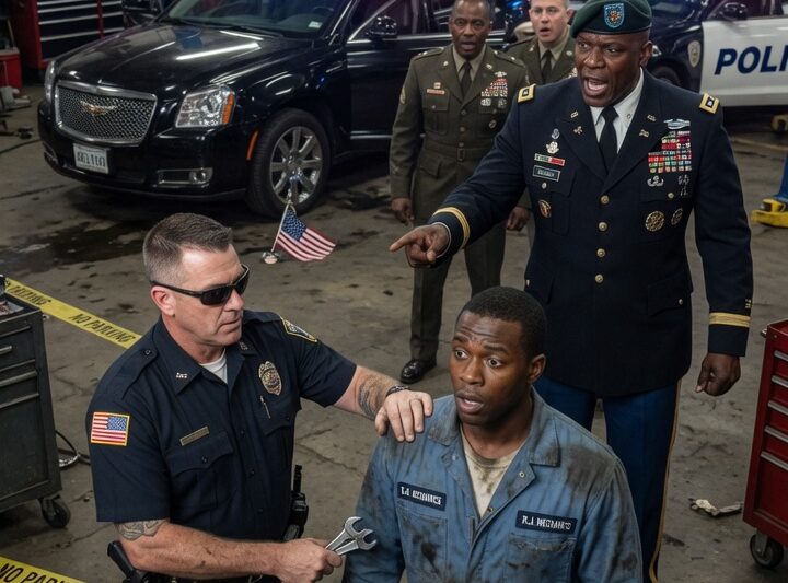 Cop Thought the Mechanic Was Nobody — Until the General Saluted Him