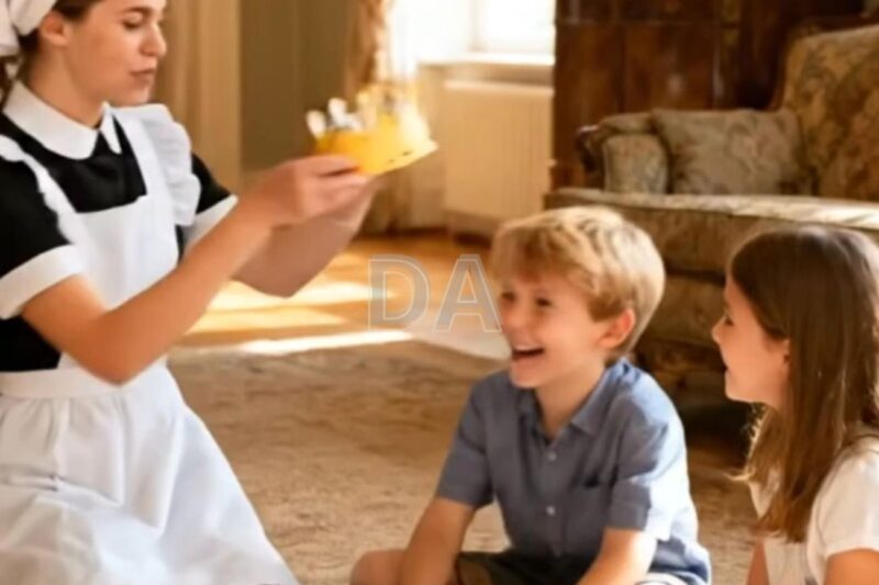 Millionaire Came Home Early — What He Saw His Maid Doing With His Kids Made Him Cry…