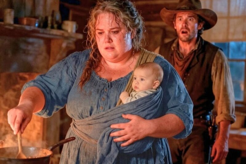 The Cowboy Hired a Widow Fat Girl to Cook—Then Her Baby’s Eyes Revived His Heart