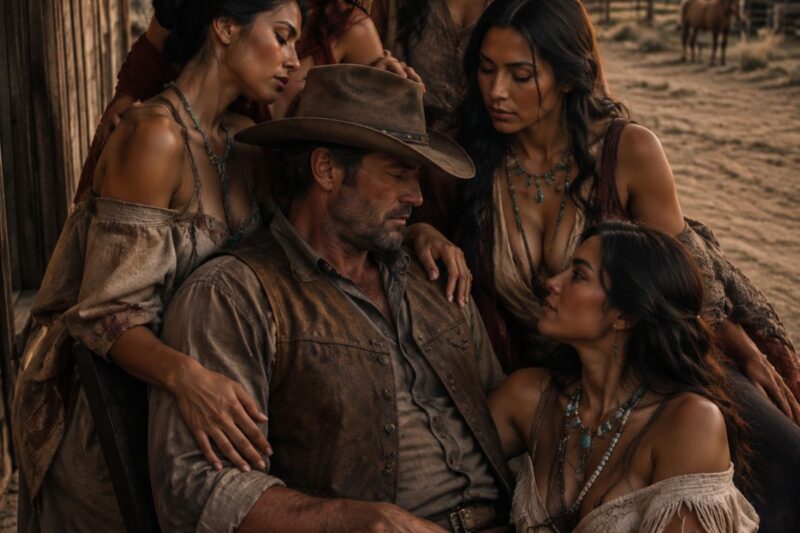 Retired Cowboy Lived Alone for Years—Until 5 Apache Widows Begged for Shelter on His Ranch wild west