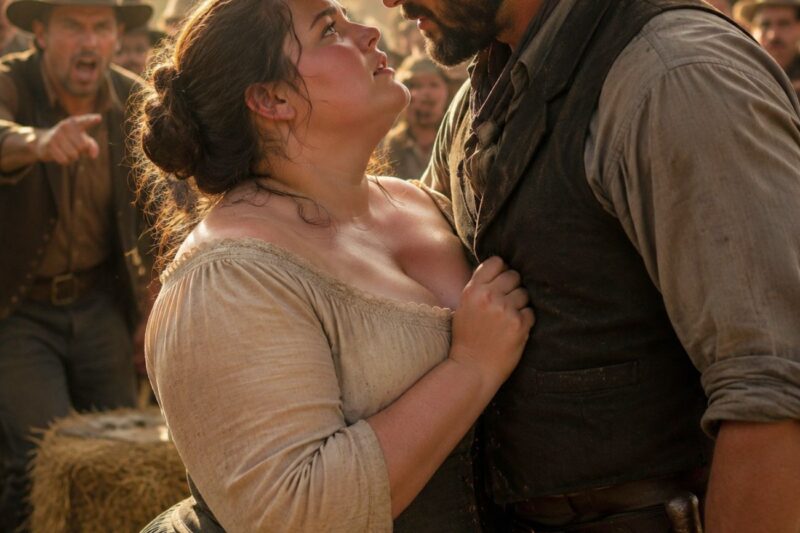 “She’ll Eat Us All!” They Mocked the Obese Girl — Until a Mountain Cowboy Stepped In