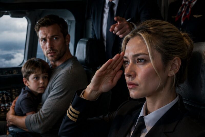“I Can Land This Plane” Said the Single Dad — The CEO Mocked Him Until the Pilot Saluted