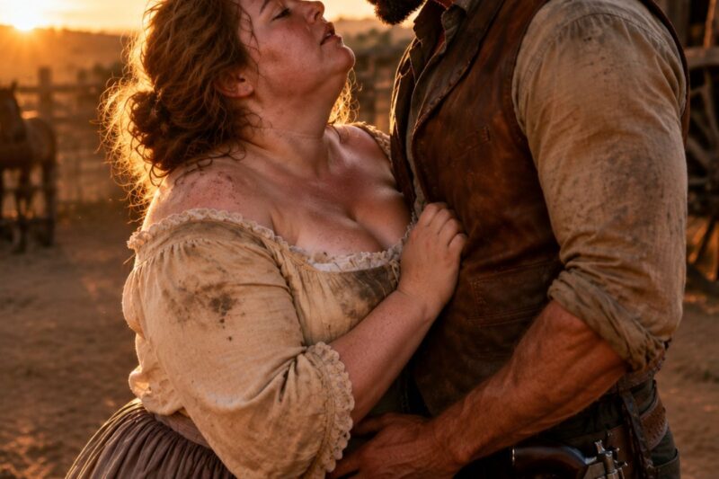 Fat Widow Sold Pies to Survive—A Cold Cowboy Bought Them All… Then Married Her