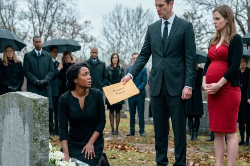 Man Divorced His “Broke” Wife at Her Father’s Funeral — Didn’t Expect the Judge to Stop the Case.