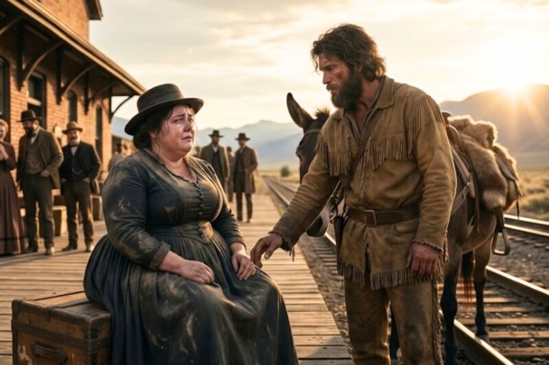 “No Refunds on Damaged Goods!” A Mountain Man Claims the Rejected Obese Bride.