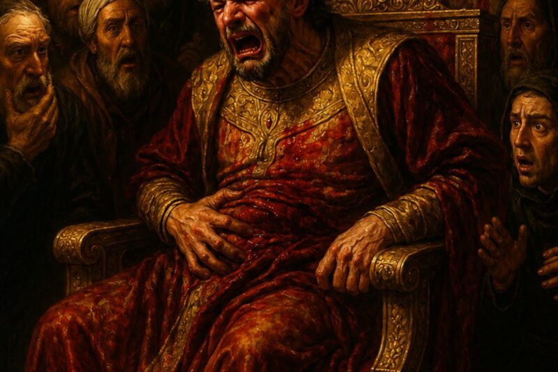 This King Rotted Alive After His Hemorrhoid Exploded When He Tried to Prove His Strength