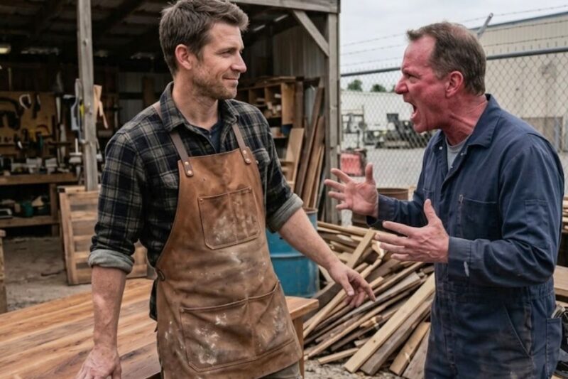 The Factory Dumped Lumber Scraps at His Fence for 11 Years — He Built a Furniture Mill From It
