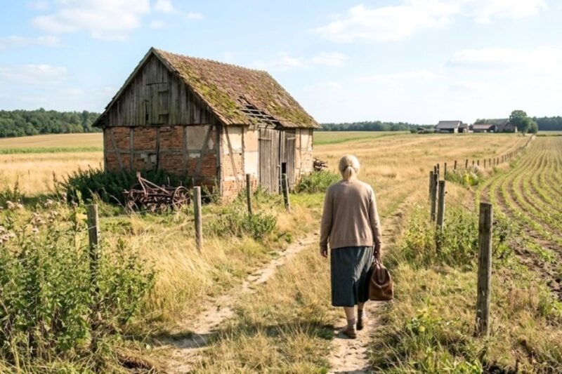 Her Children Took The House, The Car, And The Bank Account, But Forgot The Old Farm Her Father Left
