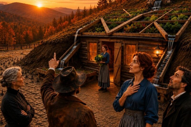 Her Sister-in-Law Took the Valley and Left Her the Rocky Hill — The Frost Never Reached Her Door