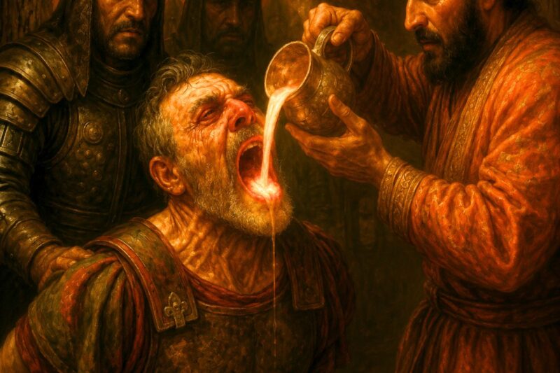 The Man Who Choked on Melted Gold – Horrifying Death of Crassus