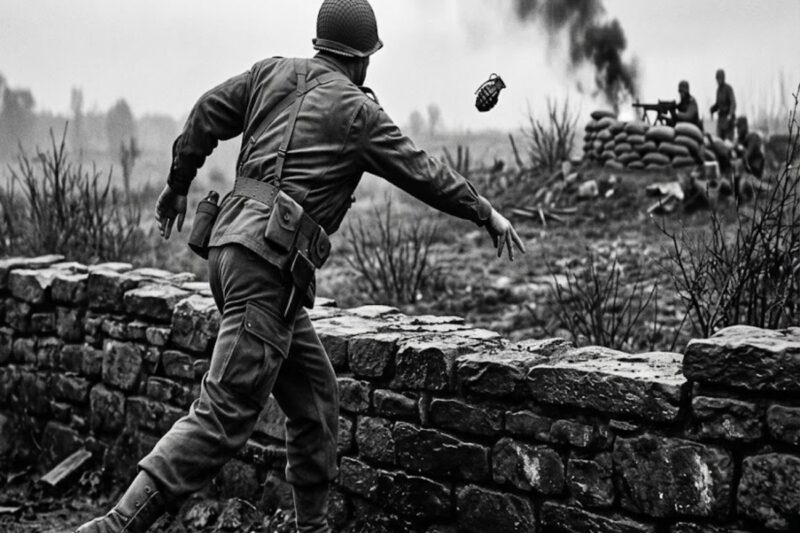When 100 Germans Surrounded 20 Americans—This Baseball Pitcher Destroyed 2 Machine Guns in 30Seconds
