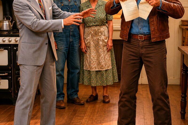 John Wayne Caught An Oil Man Cheating An Old Rancher In Texas 1959 — Then He Tore Up The Contract