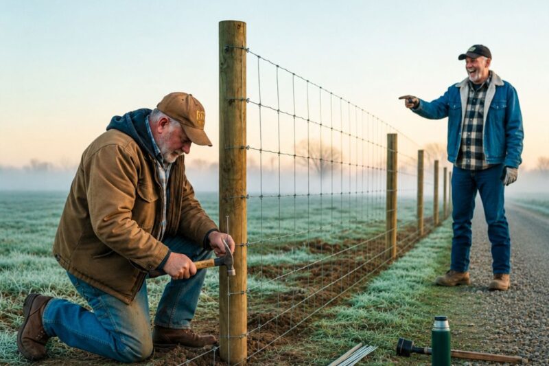 They Laughed at His Fence — It Protected His Entire Harvest