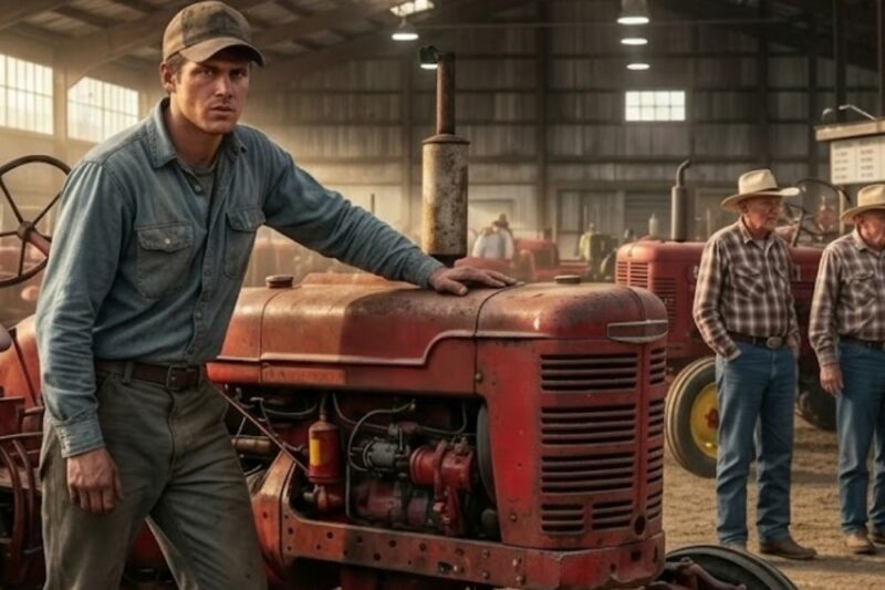 Rejected Old Farmall at Auction — A Young Farmer Buys It, What Happens Next Shocks Everyone