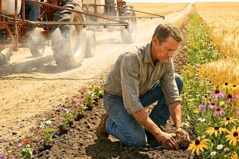 They Called Him the Bug Farmer and Laughed — When the Plague Hit, Only His Field Survived