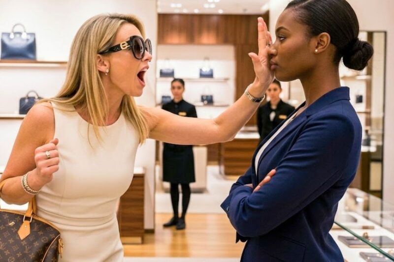 Rich Woman Humiliates Black Woman At Luxury Store, Unaware She Is The Owner
