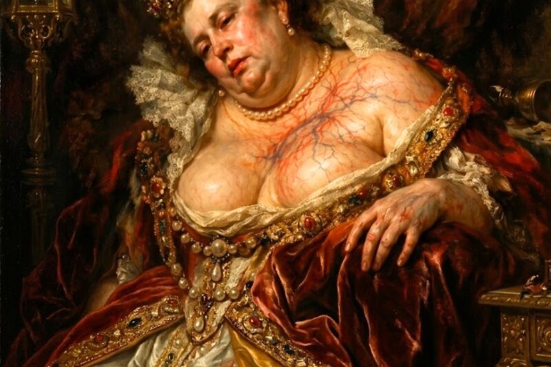 The Queen Was Struck by a Sudden Swelling That Spread at an Alarming Speed