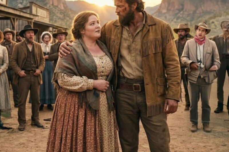 “I’ll Trade My Ranch For That Fat Woman” Mountain Man Shocked Town—She Saved My Life, Now She’s Mine