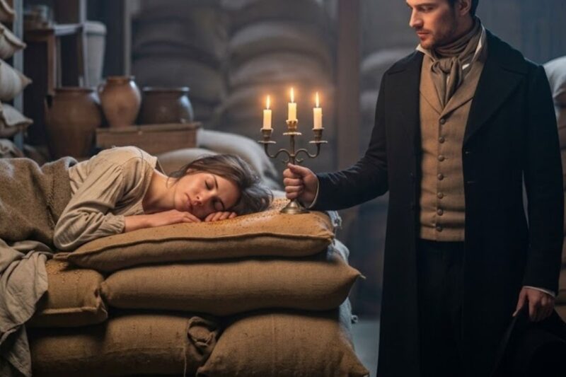 She was sleeping on the floor in the pantry, until the Count saw her and said – “Prepare!”