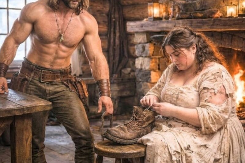 The Mountain Man Turned Away Every Pretty Widow— He Chose the Girl Who Quietly Mended His Torn Boots