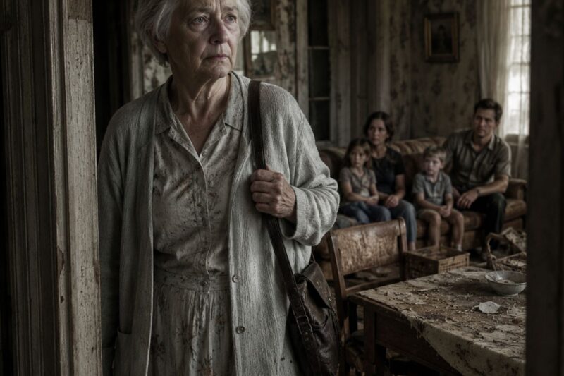 Elderly Woman Escaped Psych Ward to Reclaim Her Abandoned House After 30 Years – What She Found