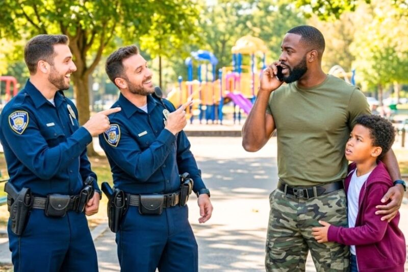 Cops Target Black Single Dad At Park—His Phone Call To The Pentagon Destroys Their Careers