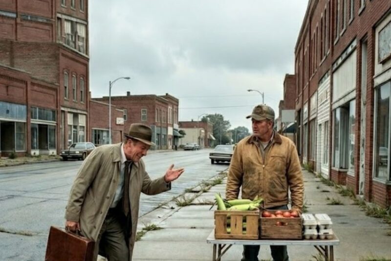 The Banker Said the Town Was Dead — One Farmer’s Saturday Market Brought It Back to Life