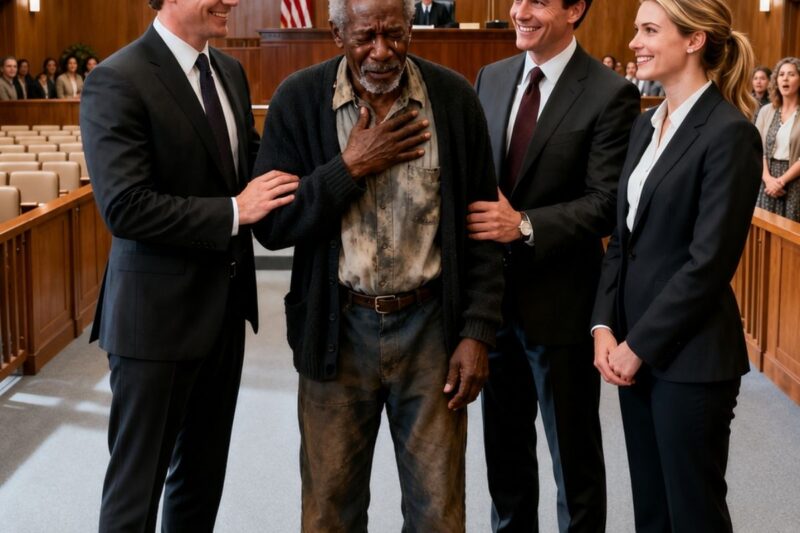 Poor Black Janitor Adopts Three Orphans Alone — They Become Lawyers and Tear Apart His Accusers