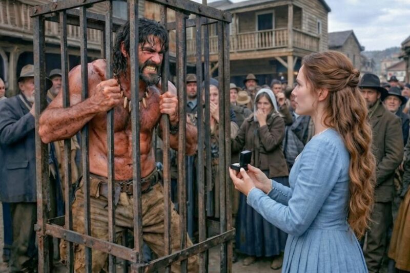 Nobody Dared Go Near Him — She Walked To That Cage And Asked Him To Marry Her