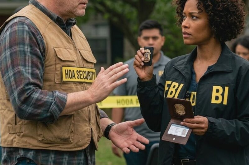 HOA ‘Security’ Guard Aims Gun at Black Woman, Not Realizing She’s an FBI Tactical Officer