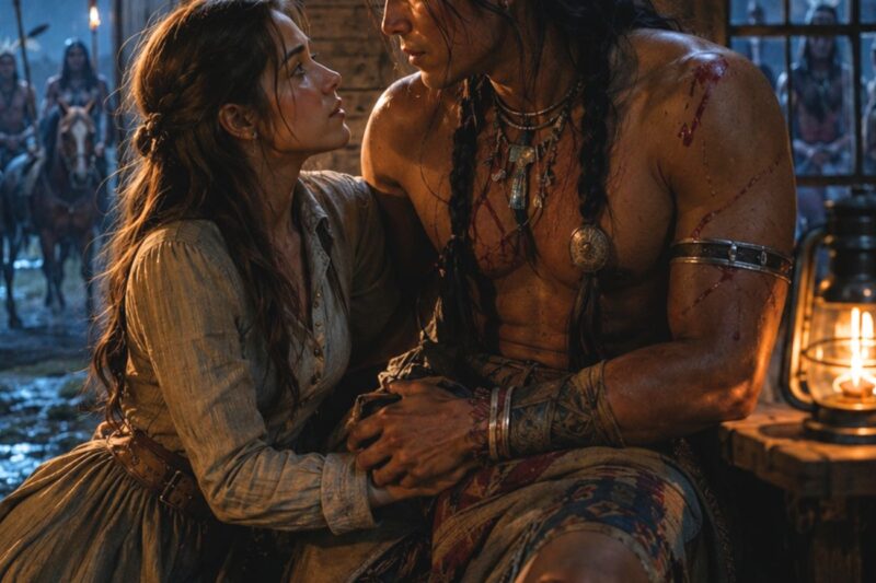She Saved a Wounded Comanche From a Posse—The Next Day, His Warriors Surrounded Her House and…
