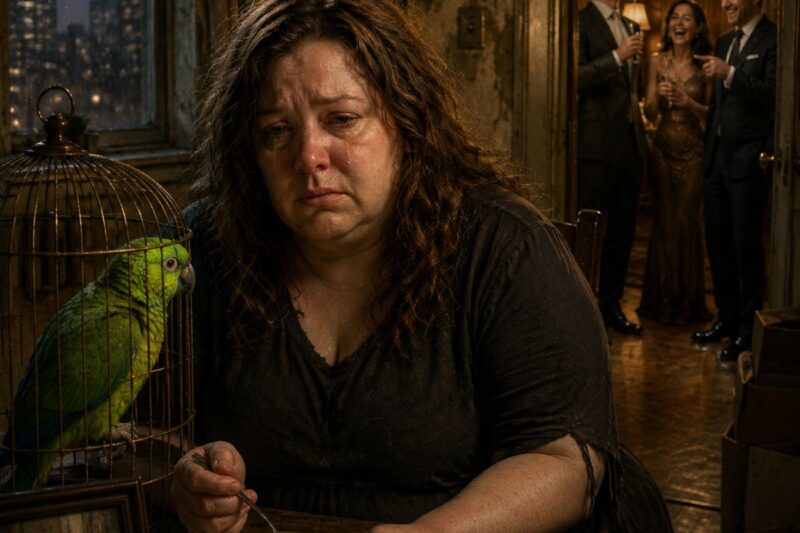Obese Girl Inherited Only a Parrot…Until the Bird Repeated her Father’s Last Words