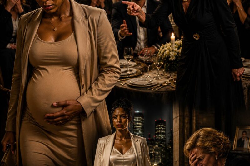 My millionaire mother-in-law humiliated me while I was pregnant… but the end finished her off.