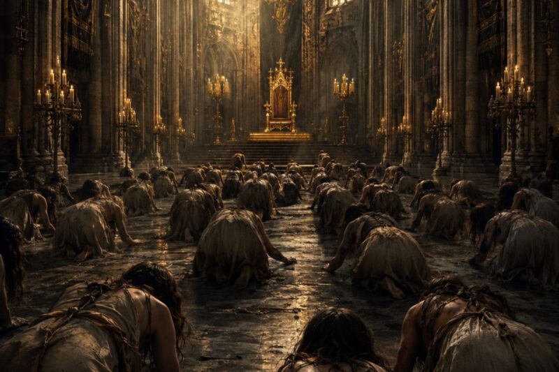 Why 50 Women Crawled Naked Before The Pope?