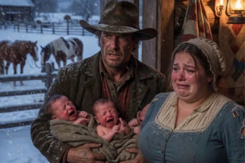 “My Baby Died… Then I Heard Twin Babies Crying in the Snow — And Everything Changed”