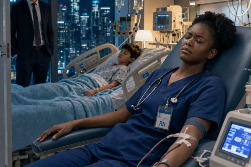 She donated blood every month for two years, without knowing that the child she was saving was actually the son of…