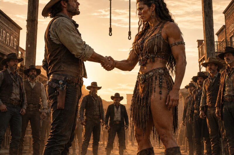 Too Big to Breed, Marked for Slaughter—The Apache Giantess Was Sold for Meat Until the Cowboy Claime