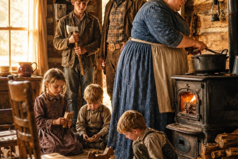 A Cowboy With Seven Children Asked for a Wife Who Could Cook — What She Brought Was Worth More