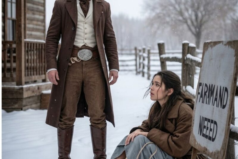 Lonely Rancher Posted for a Farmhand—But A Girl With No Shoes Arrived and Stayed Forever…