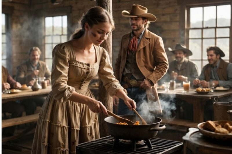 Young Girl Took Over Her Sick Mother’s Job Cooking at a Ranch—Lonely Rancher Gave Her One Chance …
